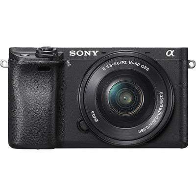 Sony Alpha a6300 Mirrorless Digital Camera w/16-50mm Lens